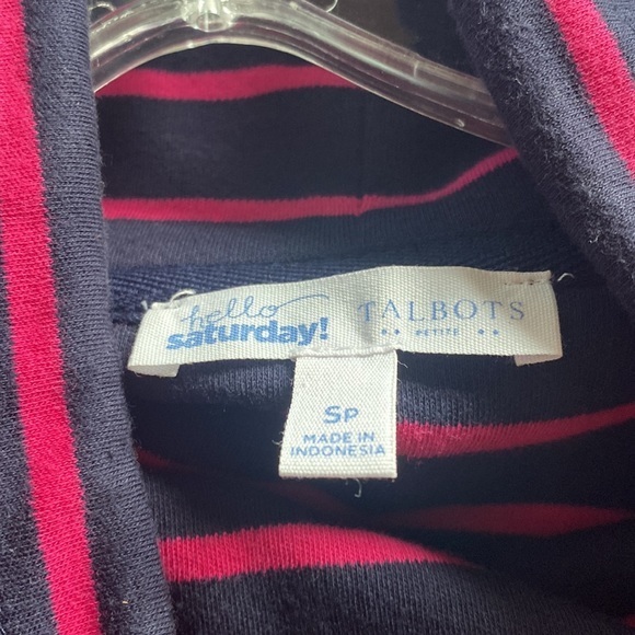 Talbot's Hello Saturday Cowl Neck Dress Sz Sp - Picture 7 of 7